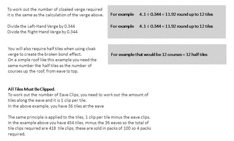 Roof Tile Calculator section 2 Monopitch roof tile calculator, roof tile estimator